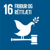 16. Friður og réttlæti