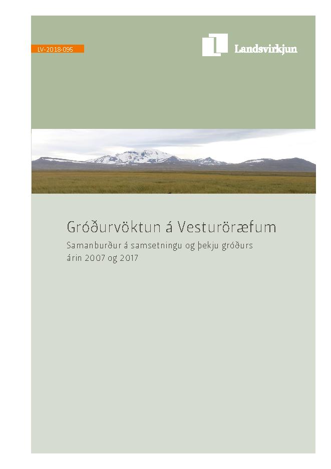 LV-2018-095 Gróðurvöktun á Vesturöræfum