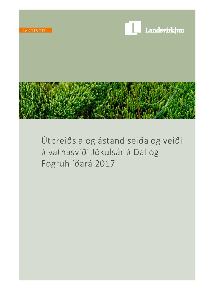 LV-2018/042 - Útbreiðsla og ástand seiða og veiði á vatnasviði Jökulsár á Dal og Fögruhlíðará 2017